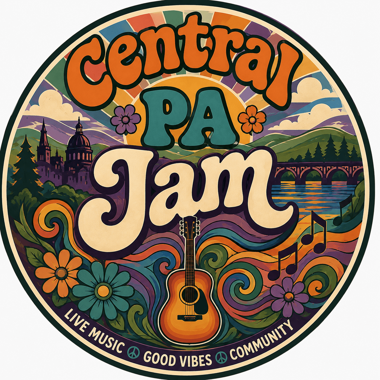 Central PA Jam — live music, good vibes, community